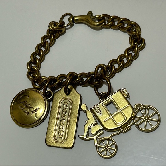 Coach Vintage Horse and Carriage Chain Charm - Picture 7 of 8